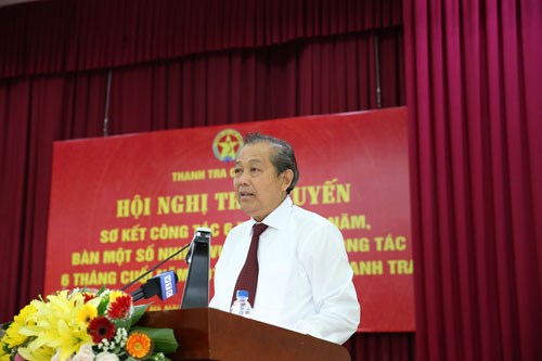 Cán bộ thanh tra phải tận tuỵ, dũng cảm, không để bị mua chuộc - ảnh 1